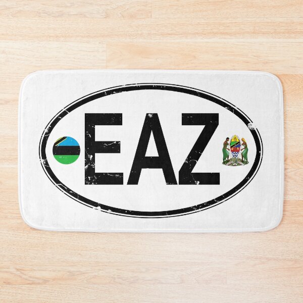 Item preview, Zanzibar Oval Country Code Decal designed and sold by rogue-design.