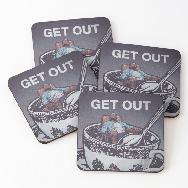 Item preview, Get Out - Horror Movie Artwork designed and sold by L. Layne.