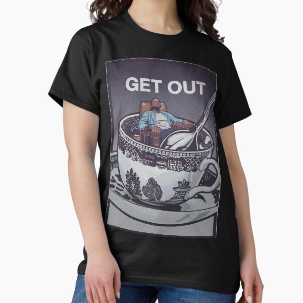 Get Out - Horror Movie Artwork Classic T-Shirt