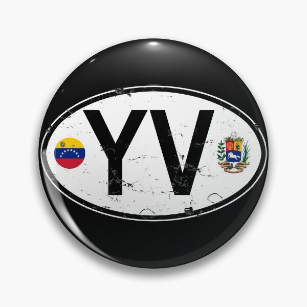 Item preview, Venezuela Oval Country Code Decal designed and sold by rogue-design.