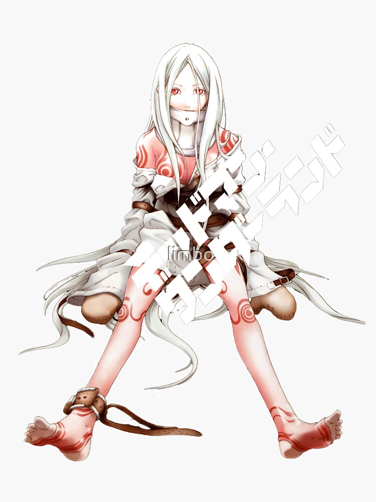 Deadman Wonderland Shiro Sticker By Limbo Redbubble