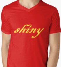 Shiny Men's V-Neck T-Shirt