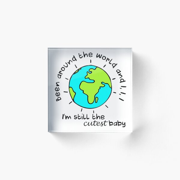 Cutest baby art Acrylic Block