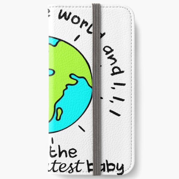Cutest baby art iPhone Wallet