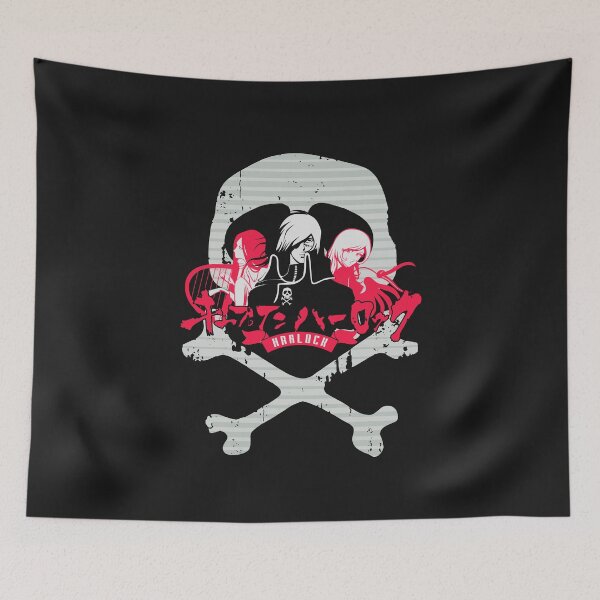 Item preview, 013 Harlock Skull Red designed and sold by Yexart.
