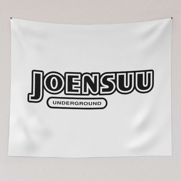 Item preview, Joensuu Underground (musta teksti) designed and sold by futurytmi.