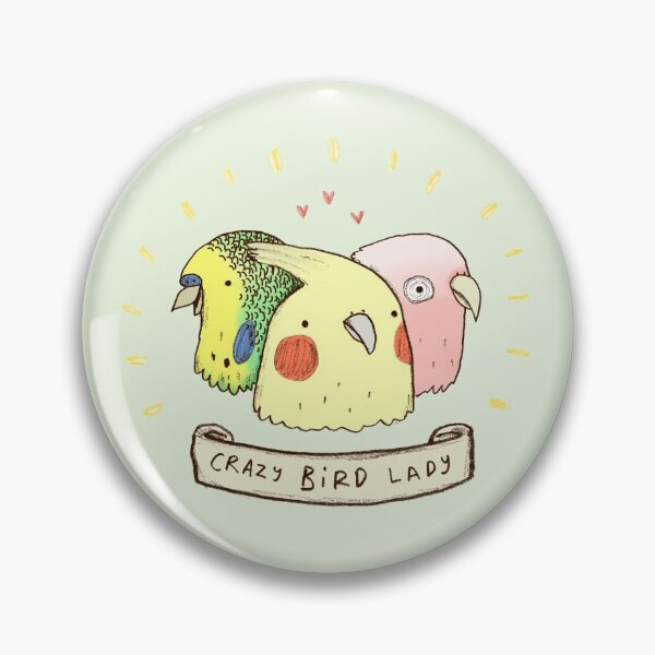 Item preview, Crazy Bird Lady designed and sold by SophieCorrigan.