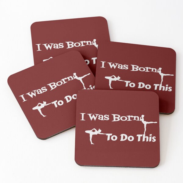 Item preview, I Was Born To Do This Gymnast  designed and sold by SparkleLiveLife.