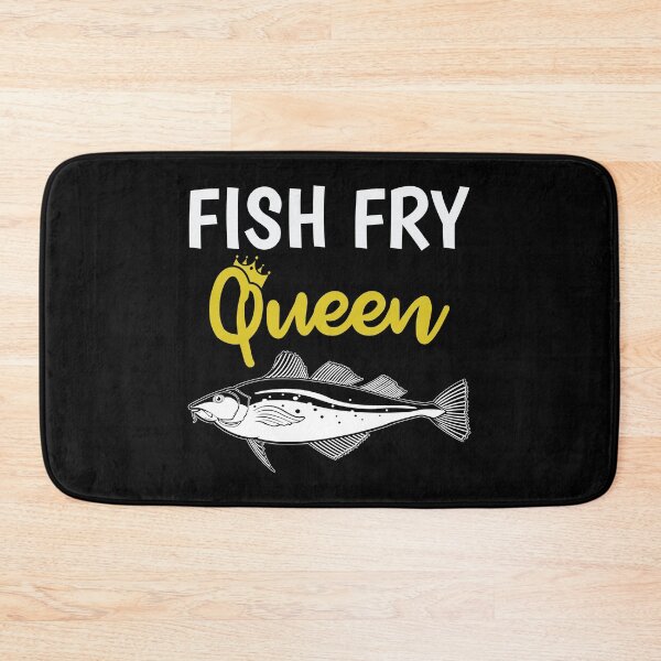 Item preview, Funny Fish Fry Queen print designed and sold by jakehughes2015.