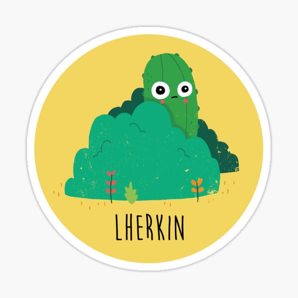 Lherkin Sticker