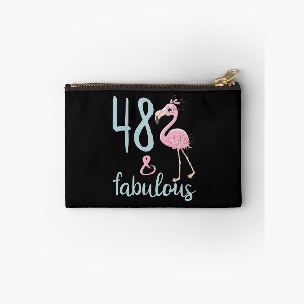 Item preview, Womens 48 Years Old Fabulous Flamingo Bday Party Outfit Cool 48th Birthday Gift For Her designed and sold by FunnySunny T-Shirts.