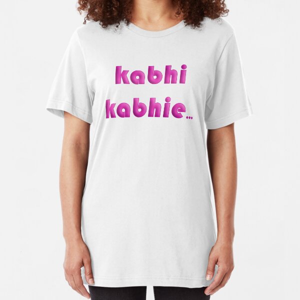 Kabhi Kabhie Slim Fit T-Shirt