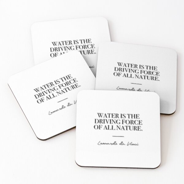 Item preview, Water is the driving force of all nature (black) designed and sold by didijuca.