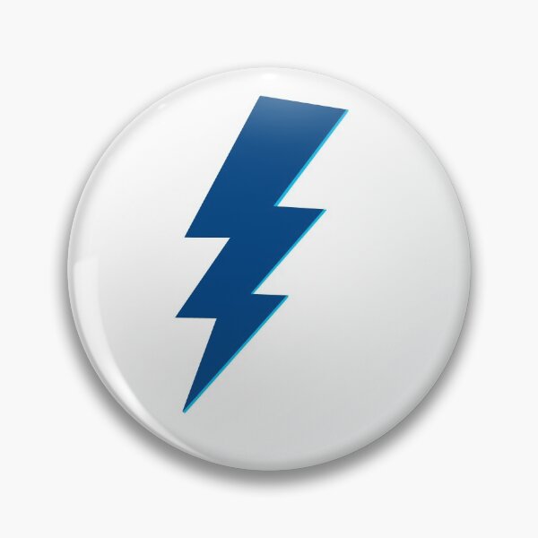 Item preview, blue lightning bolt designed and sold by focusonthegood.