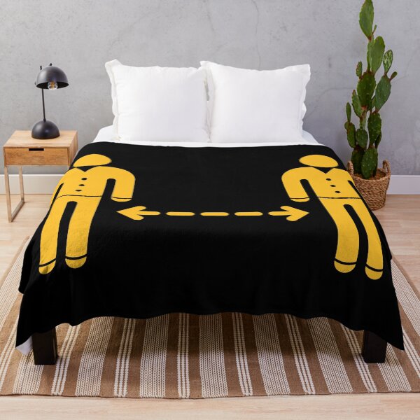 Item preview, Keep Distance! (Corona Virus / Pictogram / Icon / Gold) designed and sold by MrFaulbaum.