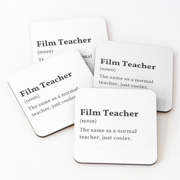 Item preview, Film Teacher Definition designed and sold by DWaffleDesigns.