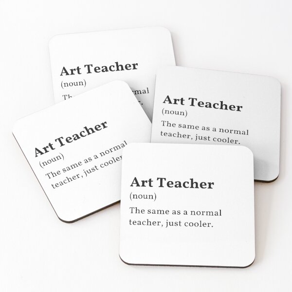 Item preview, Art Teacher Definition designed and sold by DWaffleDesigns.