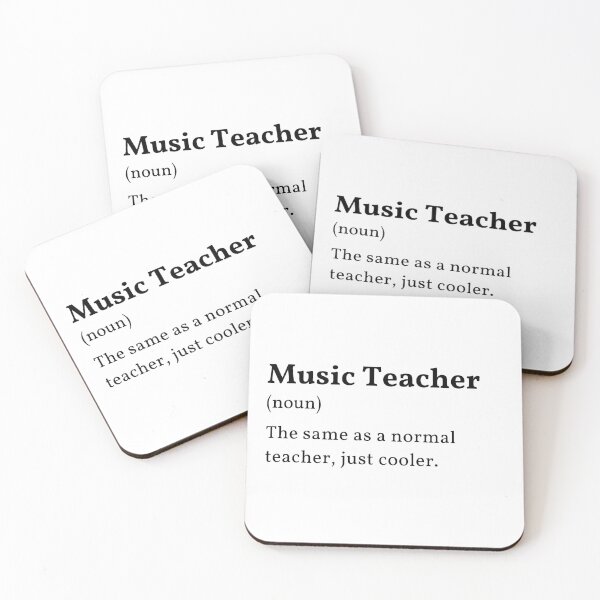 Item preview, Music Teacher Definition designed and sold by DWaffleDesigns.