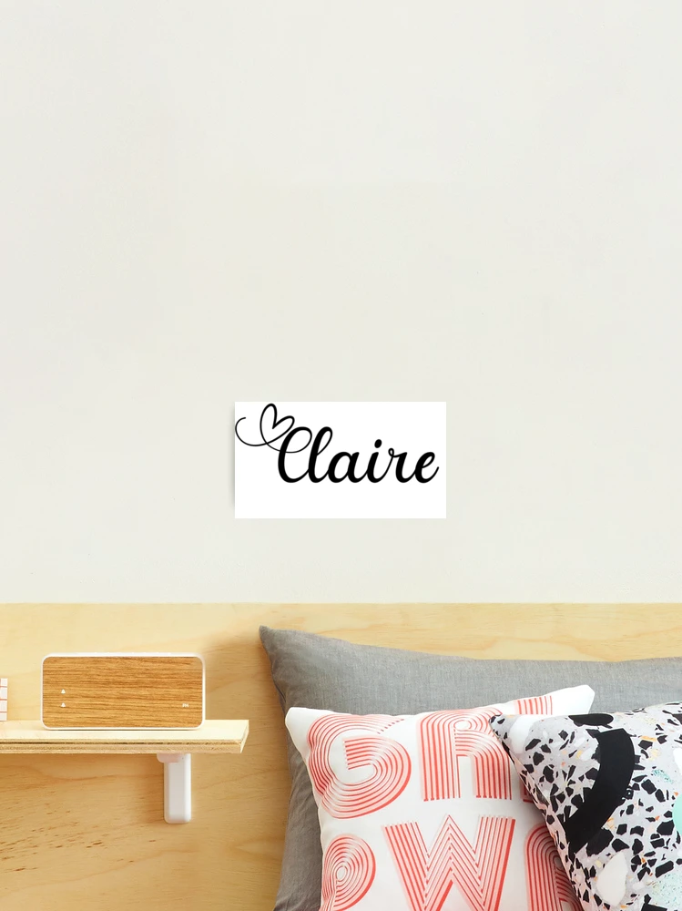 Claire Personalized Girl Name - Custom Name