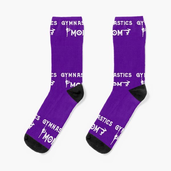 Artistic Gymnastics - Pink and Purple Socks for Sale by Gymnastics Store