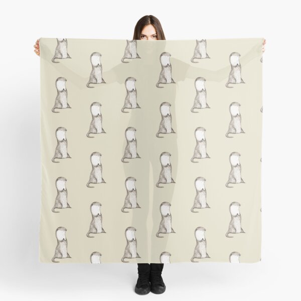 Sitting Otter Scarf