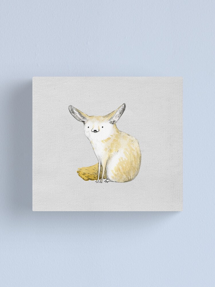 Fennec Fox Canvas Print By Sophiecorrigan Redbubble