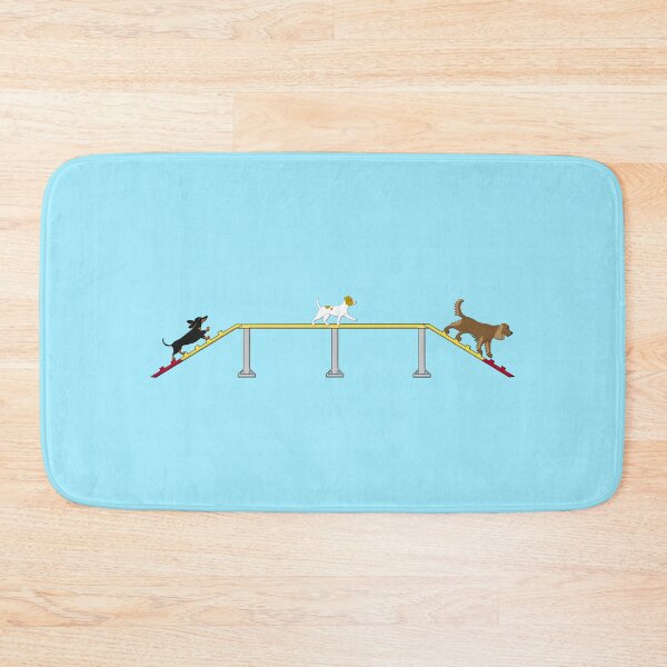 Item preview, Agility three dogs designed and sold by schnuppadoo.