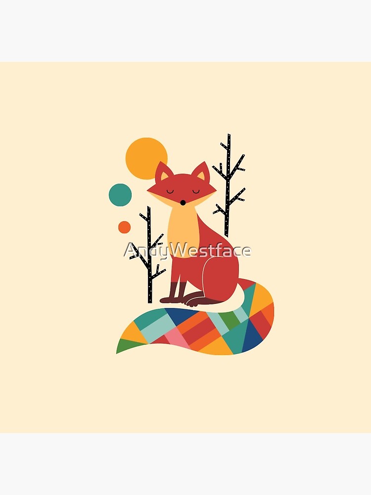 Rainbow Fox by AndyWestface