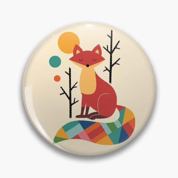 Item preview, Rainbow Fox designed and sold by AndyWestface.