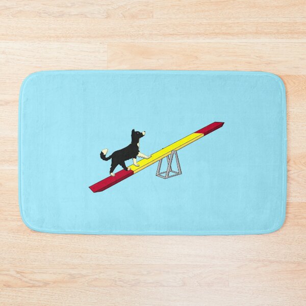 Item preview, Agility seesaw border collie designed and sold by schnuppadoo.
