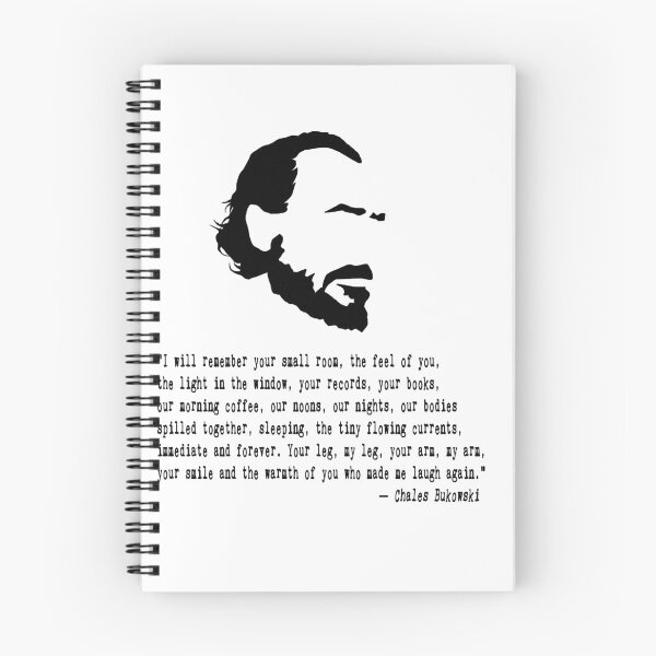 Item preview, Charles Bukowski Quote designed and sold by The Dead  Writers Circle.