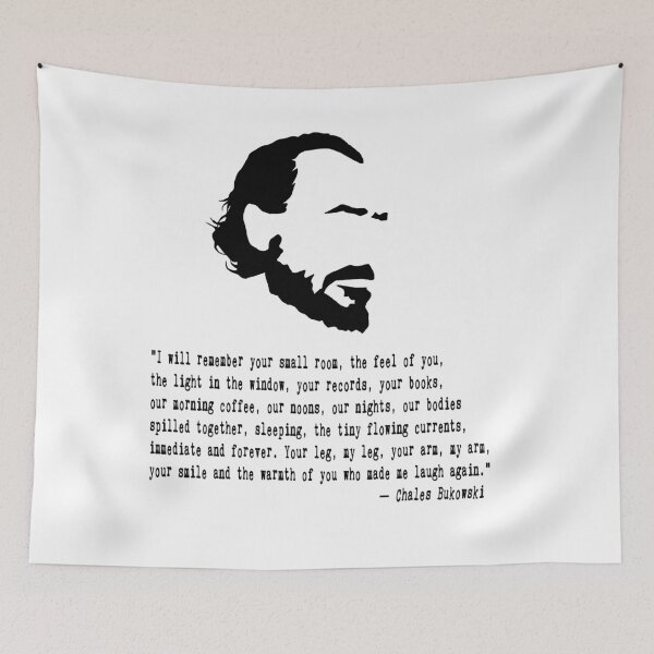 Item preview, Charles Bukowski Quote designed and sold by The Dead  Writers Circle.