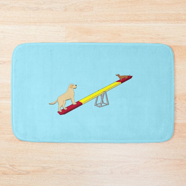 Item preview, Agility seesaw labrador and teckel designed and sold by schnuppadoo.