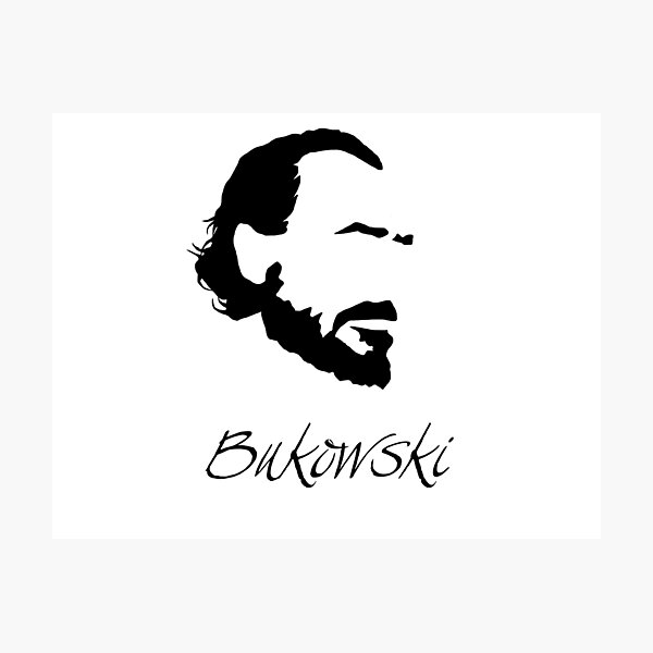 Item preview, Charles Bukowski Poet designed and sold by The Dead  Writers Circle.