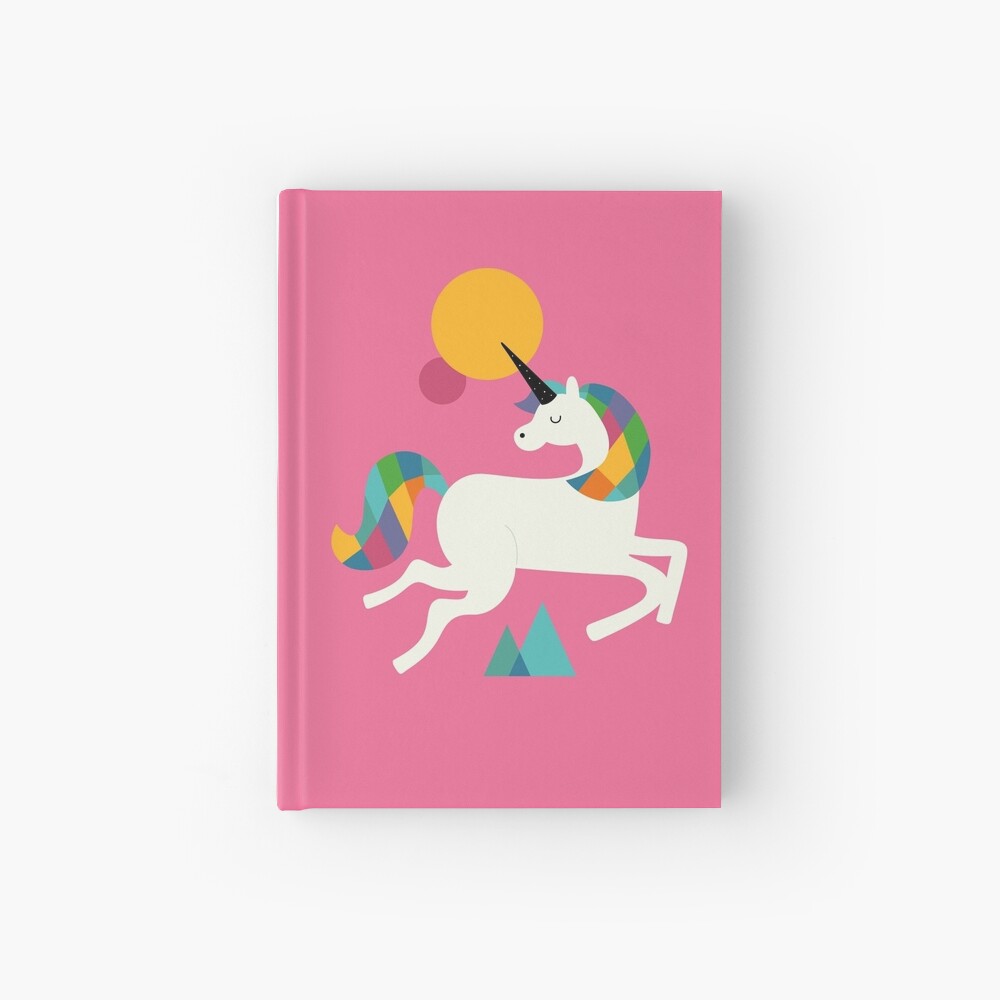 To be a unicorn Hardcover Journal