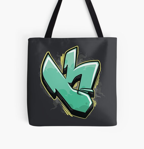 Graffiti Letter K (Pink) Tote Bag for Sale by NameGraffiti