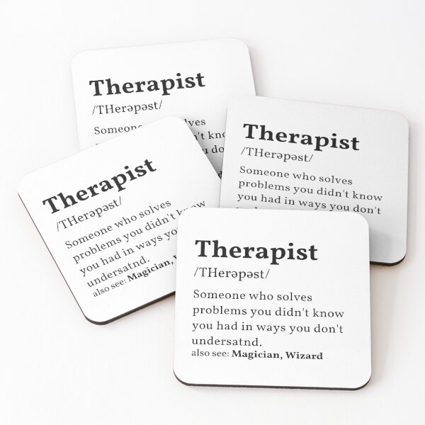 Item preview, Therapist Definition designed and sold by DWaffleDesigns.