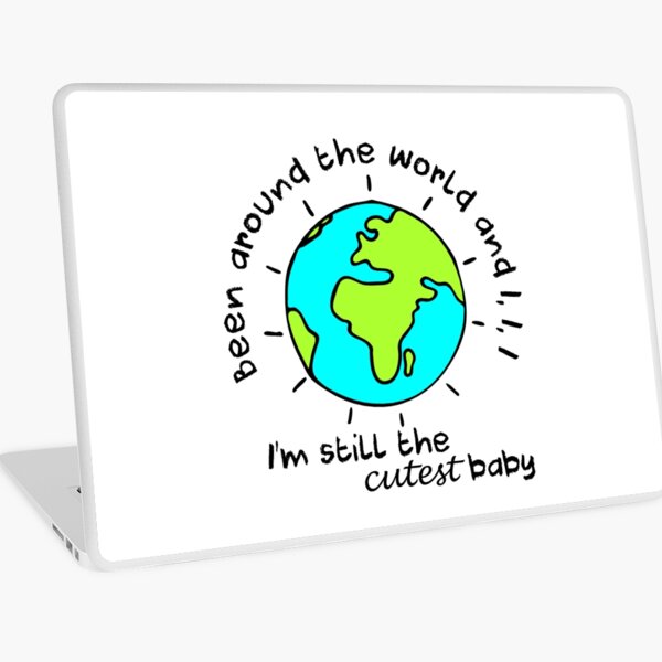 Cutest baby art Laptop Skin