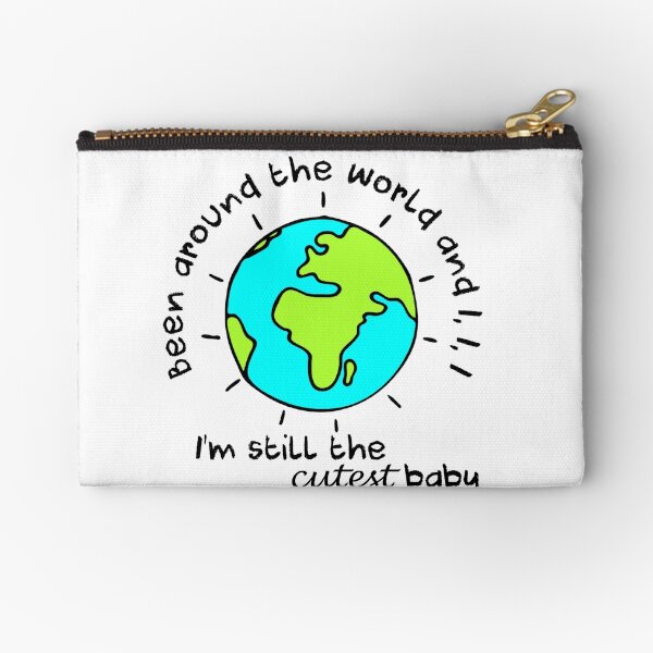 Cutest baby art Zipper Pouch