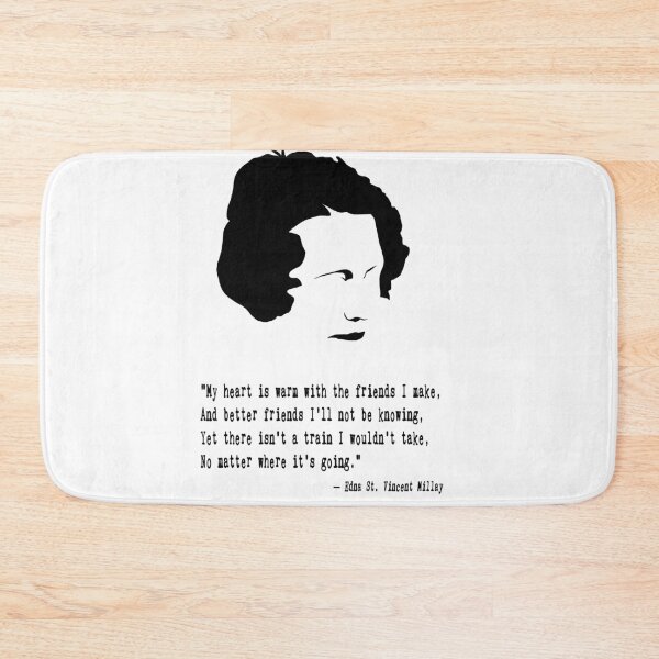 Item preview, Edna St. Vincent Millay Quote designed and sold by The Dead  Writers Circle.