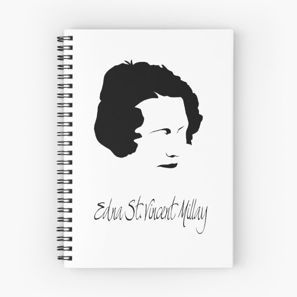 Item preview, Edna St. Vincent Millay Poet designed and sold by The Dead  Writers Circle.