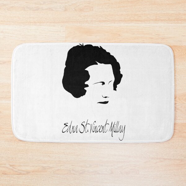 Item preview, Edna St. Vincent Millay Poet designed and sold by The Dead  Writers Circle.