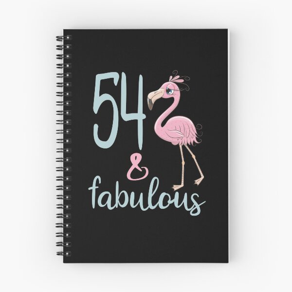 Item preview, 54th Birthday Gift For Women 54 Years Old Fabulous Flamingo Fifty Four Bday Party Outfit designed and sold by FunnySunny T-Shirts.