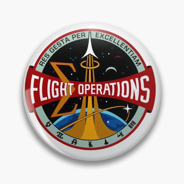 Item preview, NASA Flight Operations Directorate Logo designed and sold by Nikki SpaceStuffPlus.
