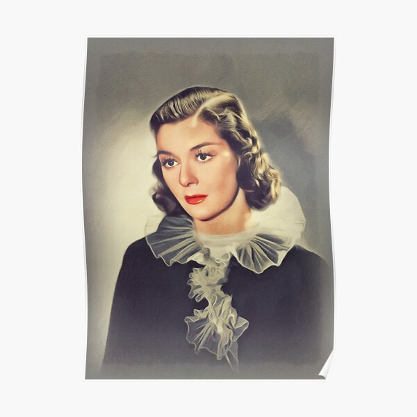 Rosalind Russell, Vintage Actress Poster