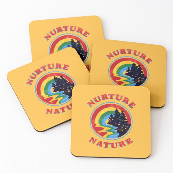 Item preview, nurture nature vintage environmentalist design designed and sold by lex huff art.