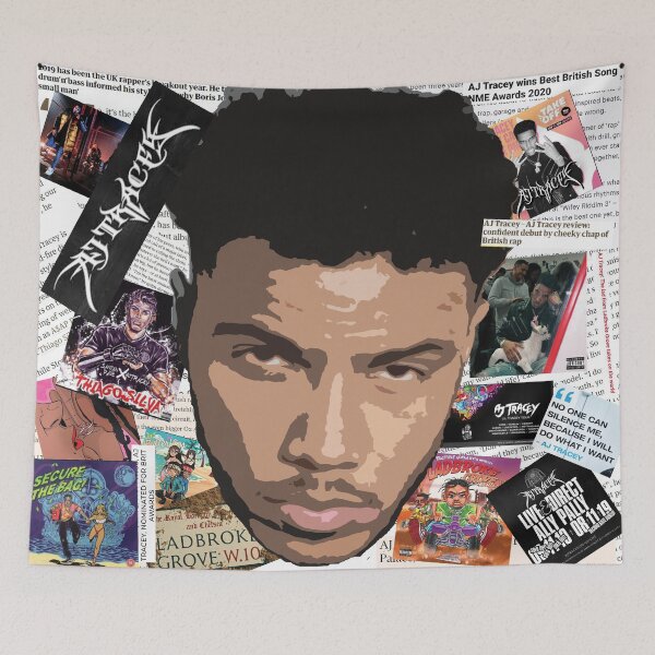 Item preview, AJ TRACEY SCRAPBOOK designed and sold by Oneeyedtee.