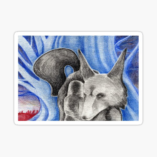 Dream View Forest Sticker