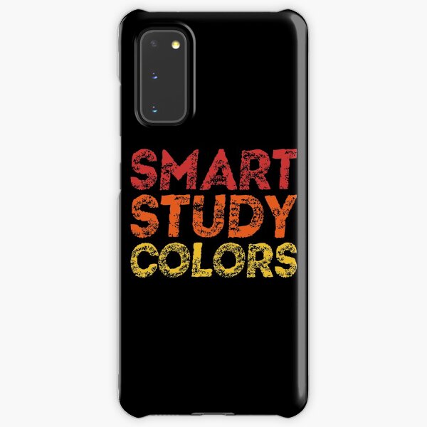Smart Study Colors Red Orange Yellow Samsung Galaxy Snap Case