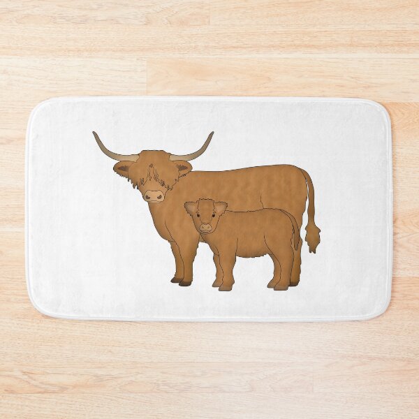 Item preview, Highland Cattle with baby designed and sold by schnuppadoo.